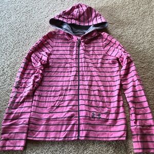 Girls YM Under Armour Hooded Sweatshirt